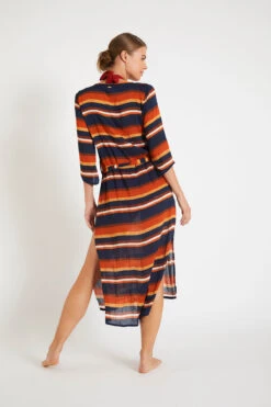 Robe De Plage à Rayures Multicolores ALVEAR VOILAFREEKA -Tenues pour les femmes Boutique 20e alvear voilafre zfw06 dev2