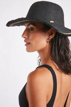 Chapeau Livia Noir PAULETTE -Tenues pour les femmes Boutique 20e paulette chapea zgf01 dev7