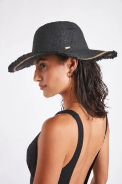 Chapeau Livia Noir PAULETTE -Tenues pour les femmes Boutique 20e paulette chapea zgf01 dev8