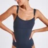 Maillot De Bain Une Pièce Bleu Marine JOVANIE CABOURG -Tenues pour les femmes Boutique 21e jovanie cabourg 41k06 dev