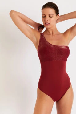 Maillot De Bain Une Pièce Bois De Rose LUCRECE BOHIMIA