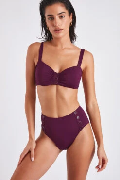 Maillot De Bain 2 Pièces Prune Zadye & Luigi Barfleur