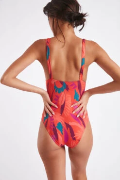 Maillot De Bain Une Pièce Papaye CAROLINA COLOREA -Tenues pour les femmes Boutique 22e carolina colore zhk23 dos