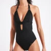 Maillot De Bain Une Pièce Noir ELISE ALAMOR -Tenues pour les femmes Boutique 22e elise alamor 41e01 dev1