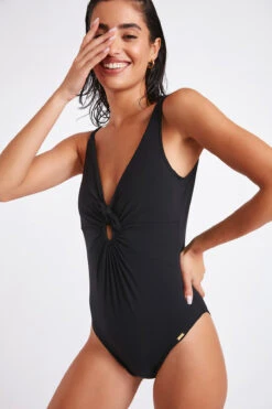 Maillot De Bain Une Pièce Noir EMAYA PORTOFINO -Tenues pour les femmes Boutique 22e emaya portofino zgq01 dev2