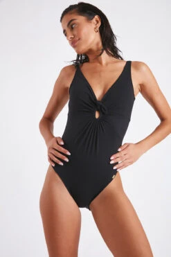 Maillot De Bain Une Pièce Noir EMAYA PORTOFINO -Tenues pour les femmes Boutique 22e emaya portofino zgq01 dev3