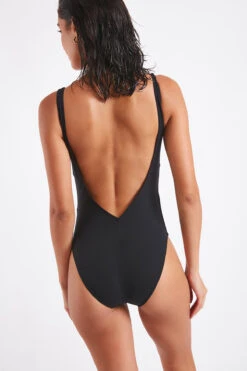 Maillot De Bain Une Pièce Noir EMAYA PORTOFINO -Tenues pour les femmes Boutique 22e emaya portofino zgq01 dos1