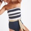 Maillot De Bain Une Pièce Bleu Marine EQUIA BARDANE -Tenues pour les femmes Boutique 22e equia bardane zgv06 dev