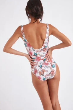 Maillot De Bain Une Pièce écru FRIDA ERLEA -Tenues pour les femmes Boutique 22e frida erlea zhc11 dos