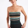 Maillot De Bain Une Pièce Bustier Noir Et Rayé ISABEL ONDURA -Tenues pour les femmes Boutique 22e isabel ondura zha01 dev
