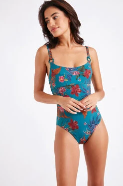 Maillot De Bain Bleu Paon JOVANIE DESMORIA -Tenues pour les femmes Boutique 22e jovanie desmori zhb26 dev4