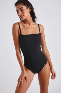 Maillot De Bain Une Pièce Noir LEOYA PORTOFINO -Tenues pour les femmes Boutique 22e leoya portofino zgq01 dev1