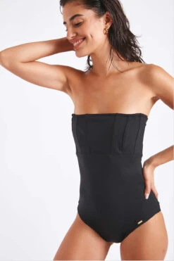 Maillot De Bain Une Pièce Noir LEOYA PORTOFINO -Tenues pour les femmes Boutique 22e leoya portofino zgq01 dev3