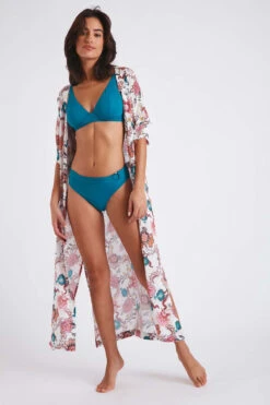 Robe De Plage écrue Imprimé Floral LISLORA VOILERLEA -Tenues pour les femmes Boutique 22e lislora voilerl zhj11 dev1