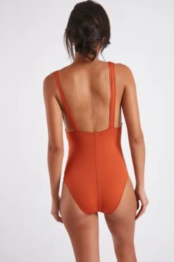Maillot De Bain Une Pièce Orange Paprika LUCEA YOCOA 14 Maillot De Bain Une Pièce Orange Paprika LUCEA YOCOA -Tenues pour les femmes Boutique 22e lucea yocoa won92 dos