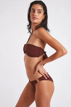 Maillot De Bain 2 Pièces Marron Patola & Noblea Nasaya -Tenues pour les femmes Boutique 22e patola nasaya kbp98 noblea nasaya kbp98 dev1