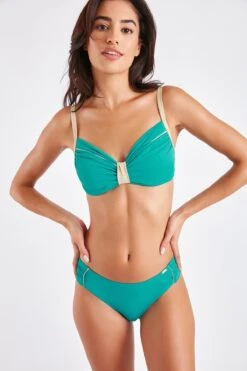 Maillot De Bain 2 Pièces Bleu Canard Verdina & Yael Acerola