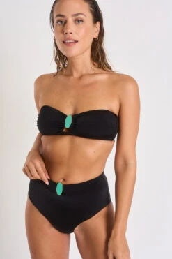 Maillot De Bain Deux Pièces Noir BERLINO & DALTA MARISOL