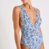 Maillot De Bain 1 Pièce Bleu CAROLINA HINOKI 2 Maillot De Bain 1 Pièce Bleu CAROLINA HINOKI -Tenues pour les femmes Boutique 23e carolina hinoki zhw56 dev