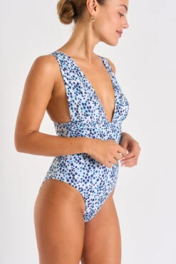 Maillot De Bain 1 Pièce Bleu CAROLINA HINOKI -Tenues pour les femmes Boutique 23e carolina hinoki zhw56 dev3