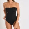 Maillot De Bain 1 Pièce Bustier Noir ELINE ODALISQUE -Tenues pour les femmes Boutique 23e eline odalisque 41e01 dev2