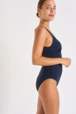 Maillot De Bain 1 Pièce Marine EMIKA ACEROLA -Tenues pour les femmes Boutique 23e emika acerola 41k06 dev2