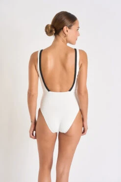 Maillot De Bain 1 Pièce écru EUGENIA PAIMPOL -Tenues pour les femmes Boutique 23e eugenia paimpol zgt11 dos1