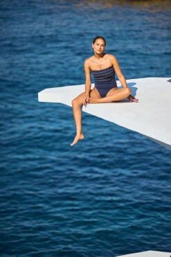 Maillot De Bain Marine Pièce LEONIE ACEROLA -Tenues pour les femmes Boutique 23e leonie acerola 41k06 amb1