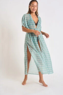 Tunique Verte Jade LIZAE CAMBURIVOIL -Tenues pour les femmes Boutique 23e lizae camburivoil liw34 dev2