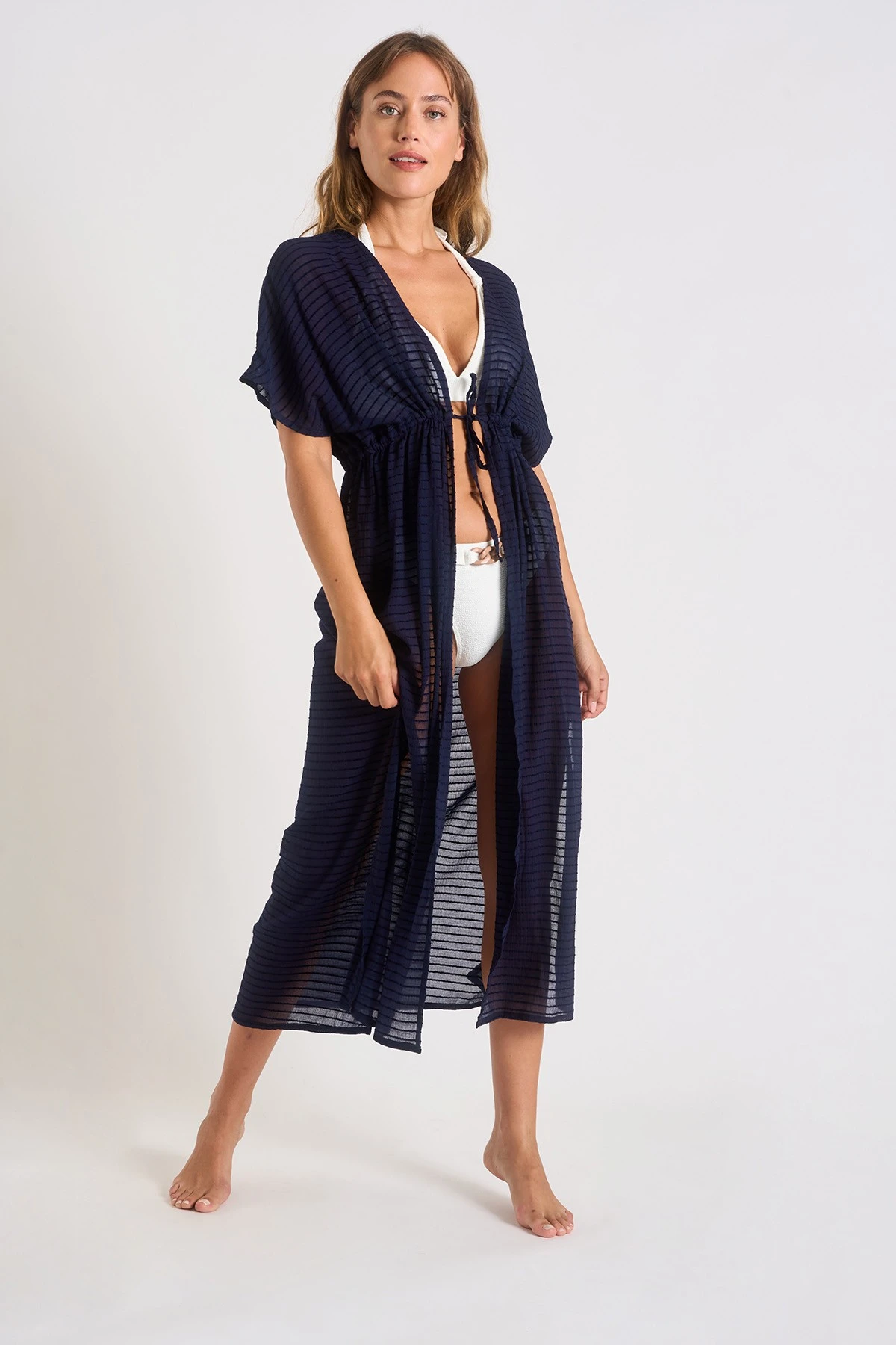 Tunique Marine LIZAE SOLOBEACH 5 Tunique Marine LIZAE SOLOBEACH – Image 3