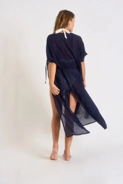 Tunique Marine LIZAE SOLOBEACH 11 Tunique Marine LIZAE SOLOBEACH -Tenues pour les femmes Boutique 23e lizae solobeach lhy06 dos