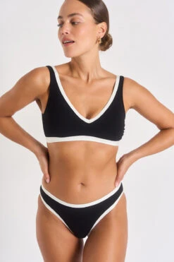 Maillot De Bain 2 Pièces Noir LOCANA & REINE PAIMPOL -Tenues pour les femmes Boutique 23e locana paimpol zgt01 reine paimpol zgt01 dev1