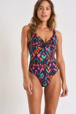 Maillot De Bain 1 Pièce Marine à Imprimé NANCIE CARTAGENA -Tenues pour les femmes Boutique 23e nancie cartagena zhs06 dev1
